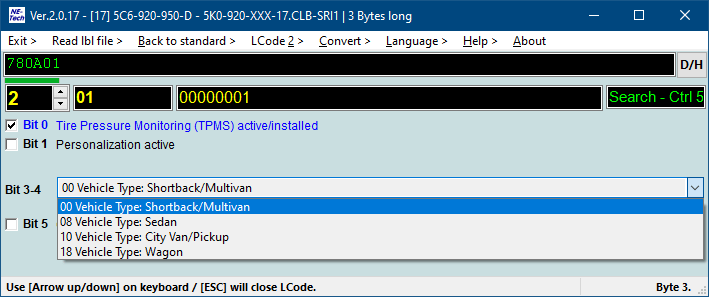 Screenshot of LCode 1